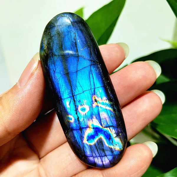 Blue Labradorite Palm Stones-ToShay.org