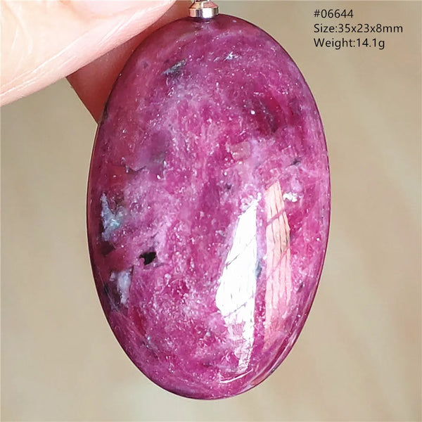 Red Ruby Zoisite Pendant-ToShay.org