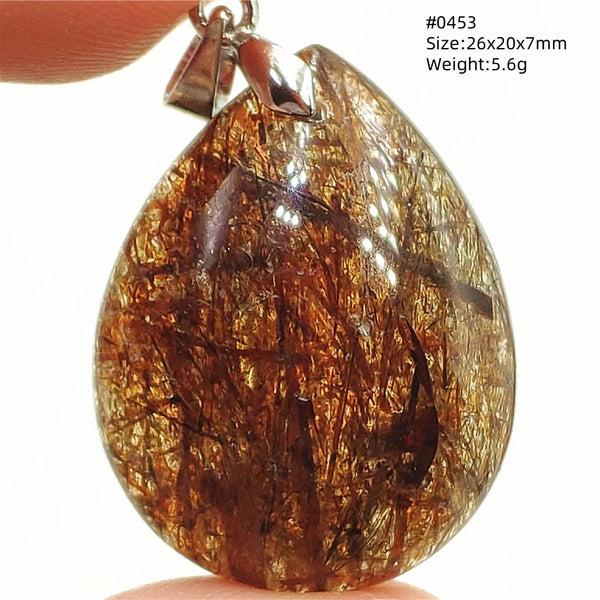 Black Rutilated Copper Quartz-ToShay.org