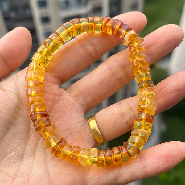 Yellow Amber Bracelet-ToShay.org