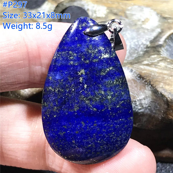 Blue Lapis Lazuli Pendant-ToShay.org