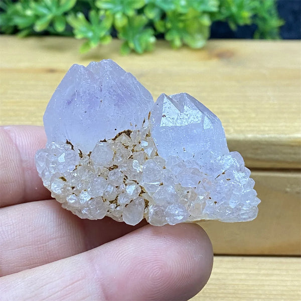 Purple Cactus Crystal Cluster-ToShay.org