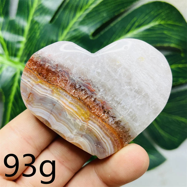 Purple Agate Amethyst Heart-ToShay.org