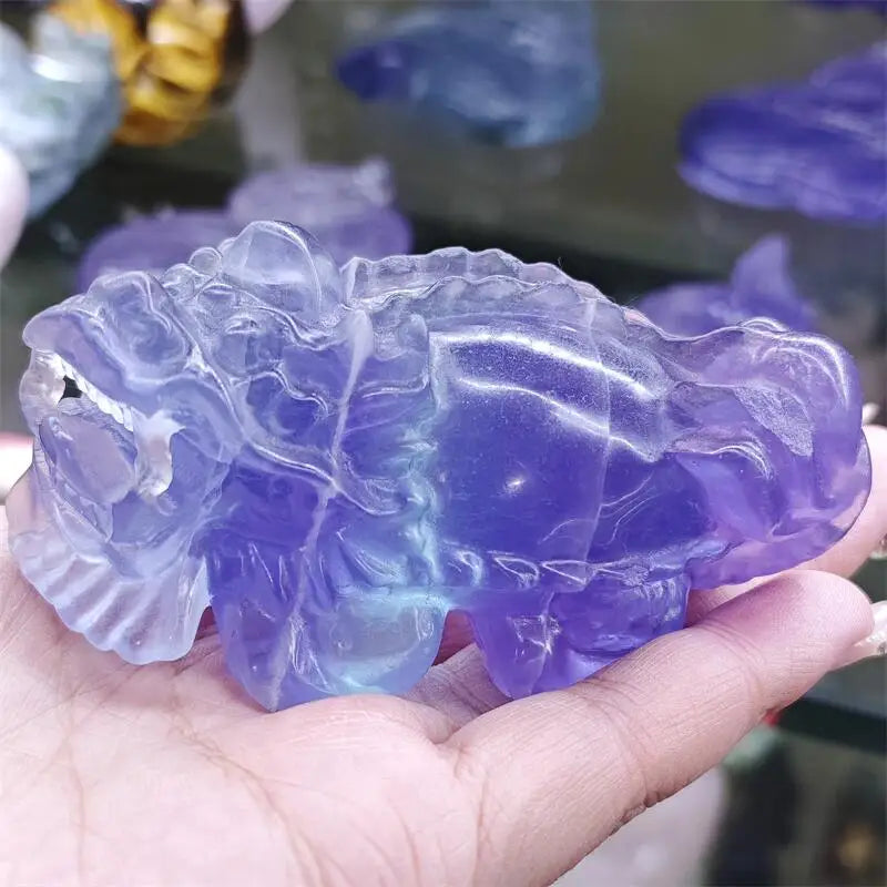 Purple Fluorite Pixiu-ToShay.org