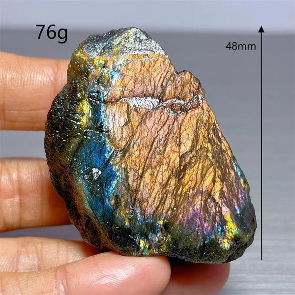 Blue Rainbow Labradorite Crystal-ToShay.org