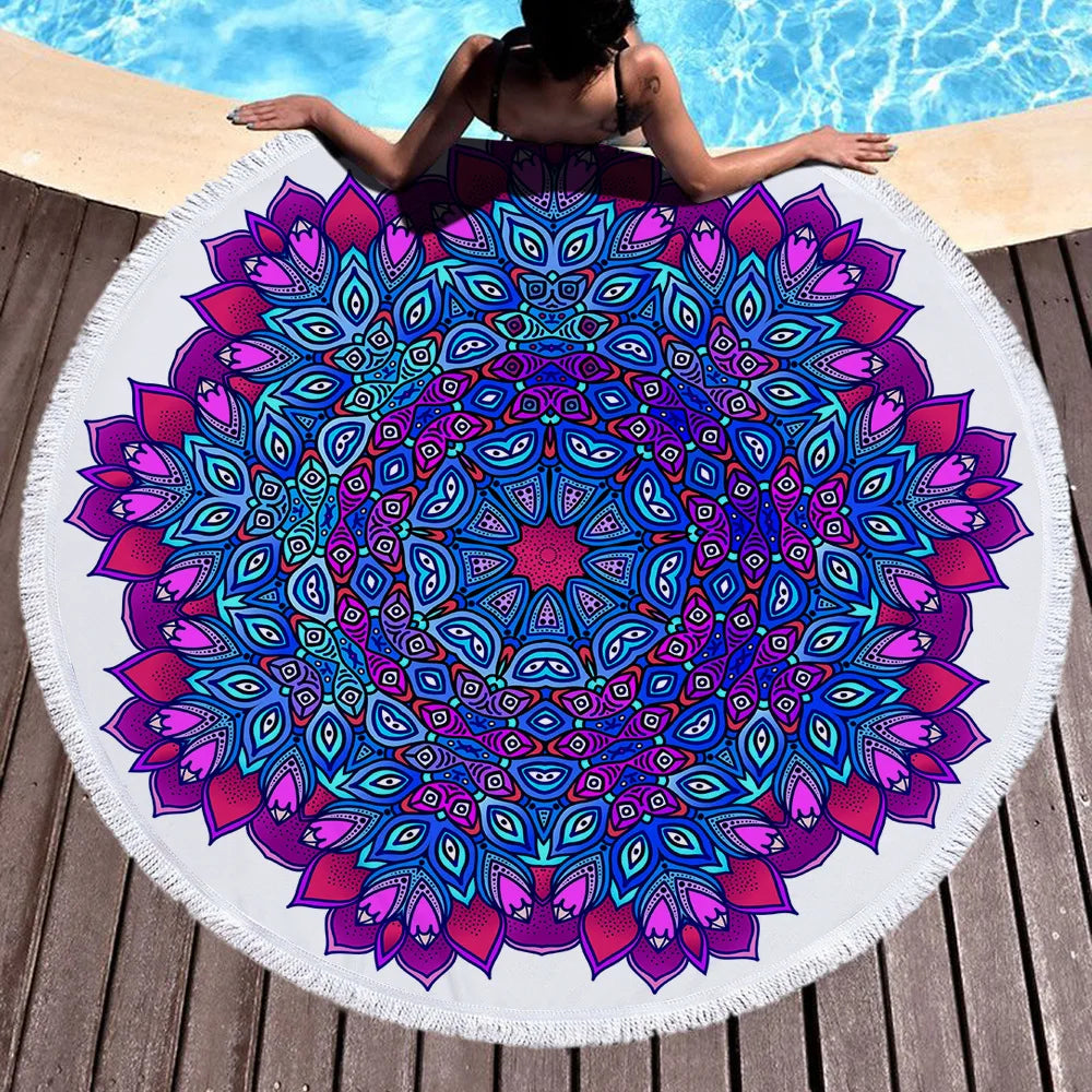 Mandala Beach Mat-ToShay.org