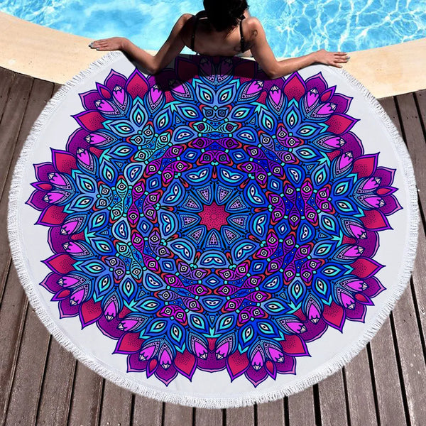 Mandala Beach Mat-ToShay.org