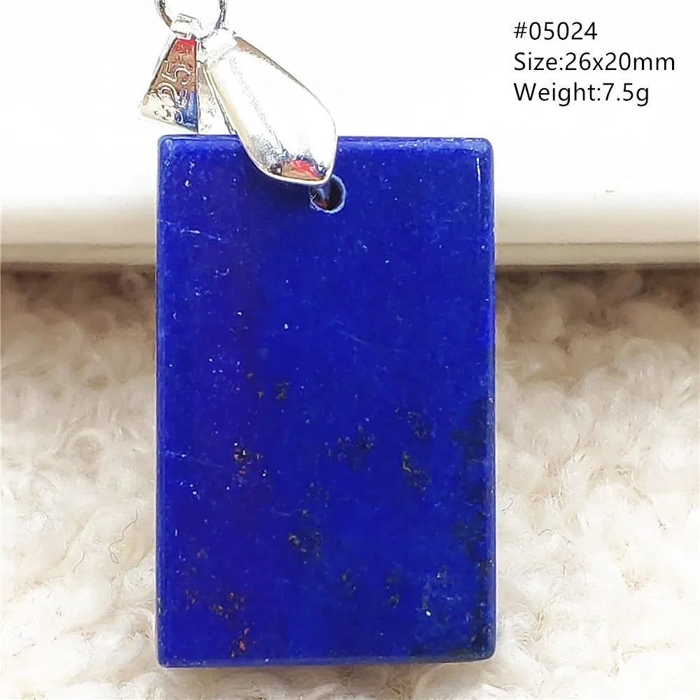 Blue Lapis Lazuli Pendant-ToShay.org