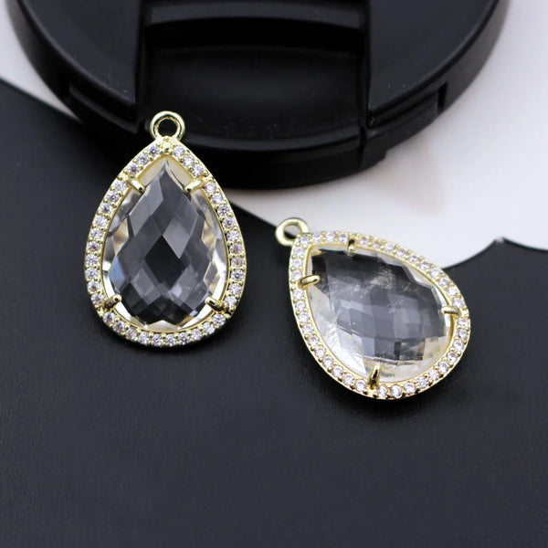 Mixed Crystal Drop Charms-ToShay.org