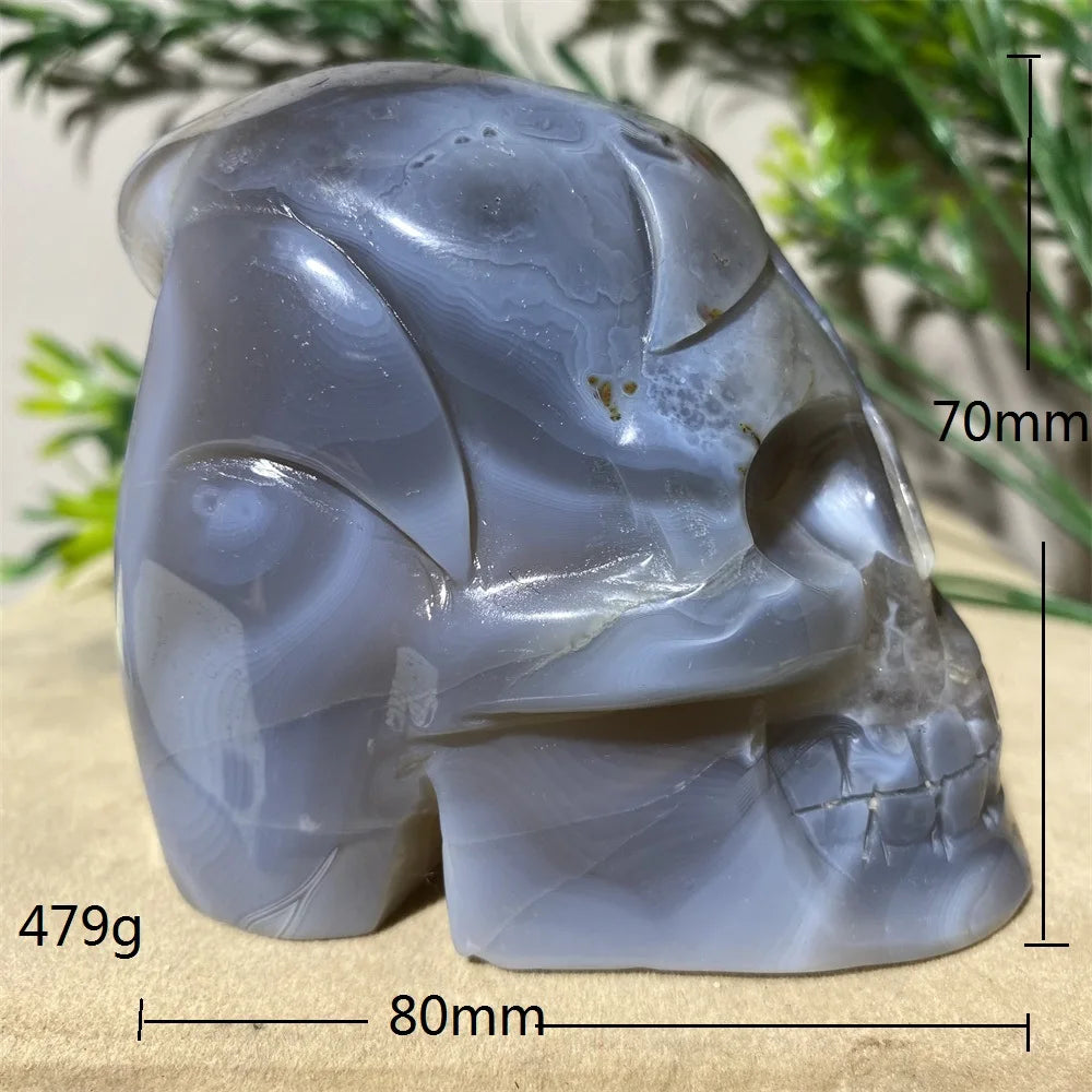 Purple Amethyst Quartz Skull-ToShay.org