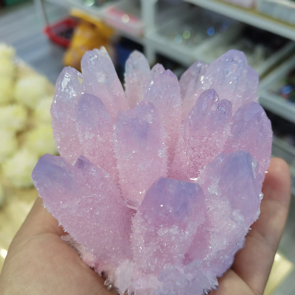 Pink Ghost Phantom Quartz-ToShay.org