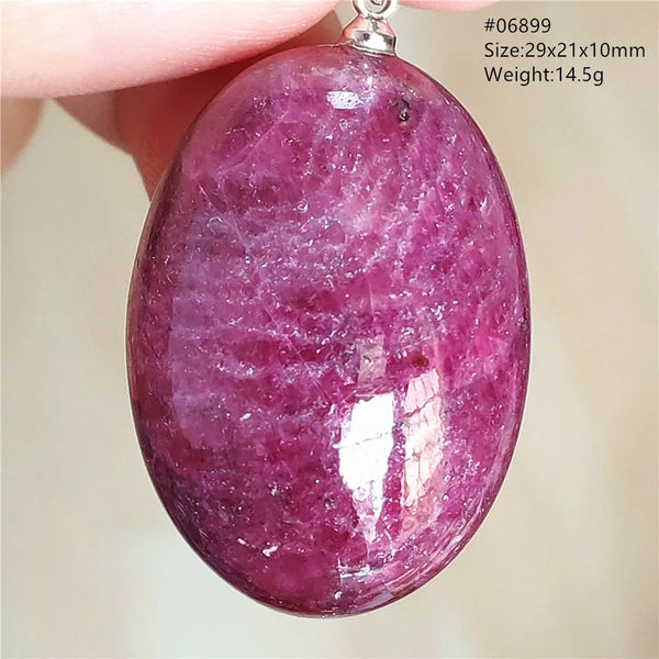 Red Ruby Zoisite Light Pendant-ToShay.org