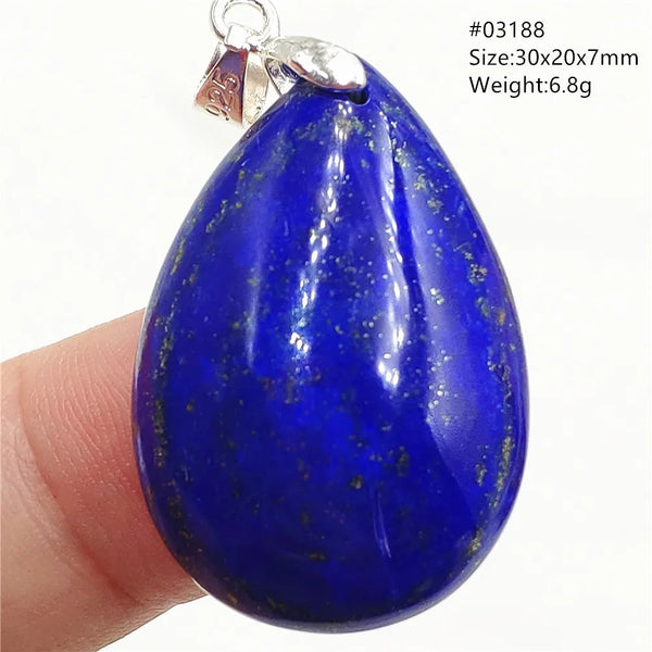 Blue Lapis Lazuli Pendant-ToShay.org