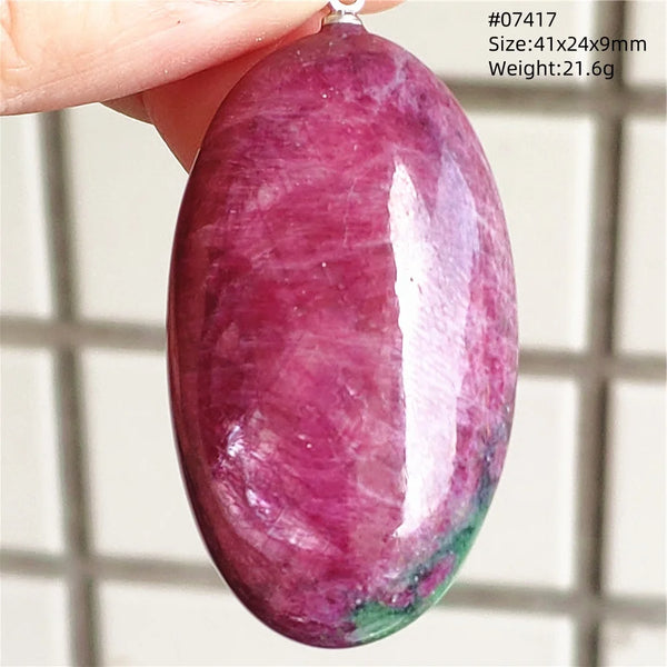 Red Ruby Zoisite Light Pendant-ToShay.org