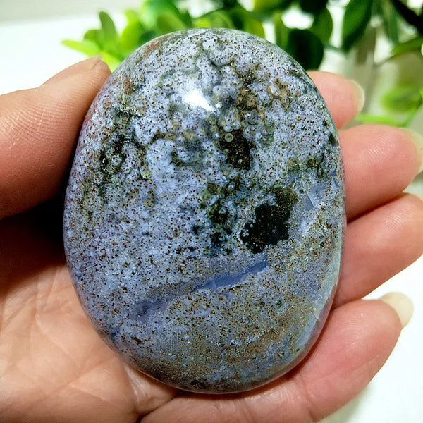 Ocean Jasper Palm Stone-ToShay.org