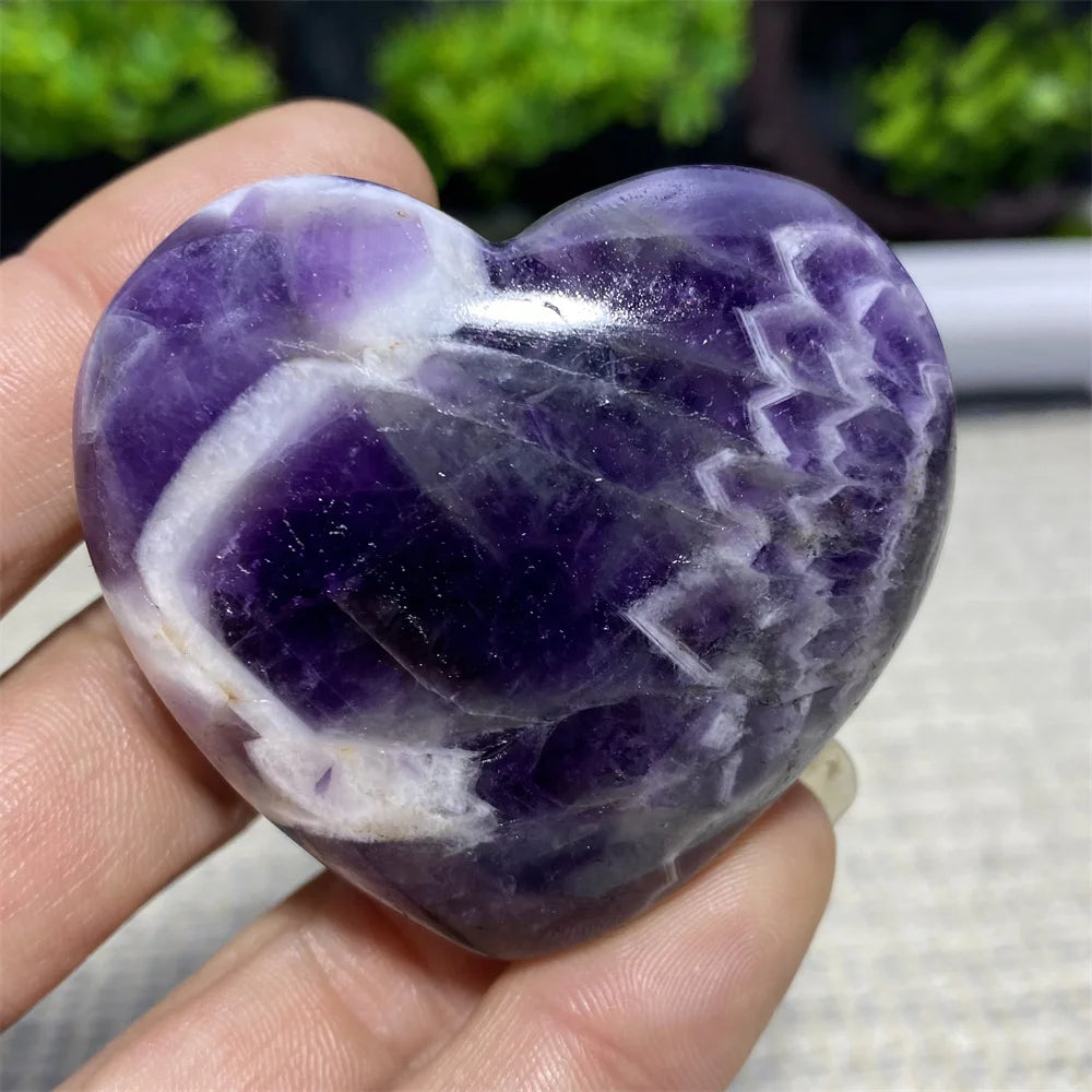 Purple Dream Amethyst Heart-ToShay.org
