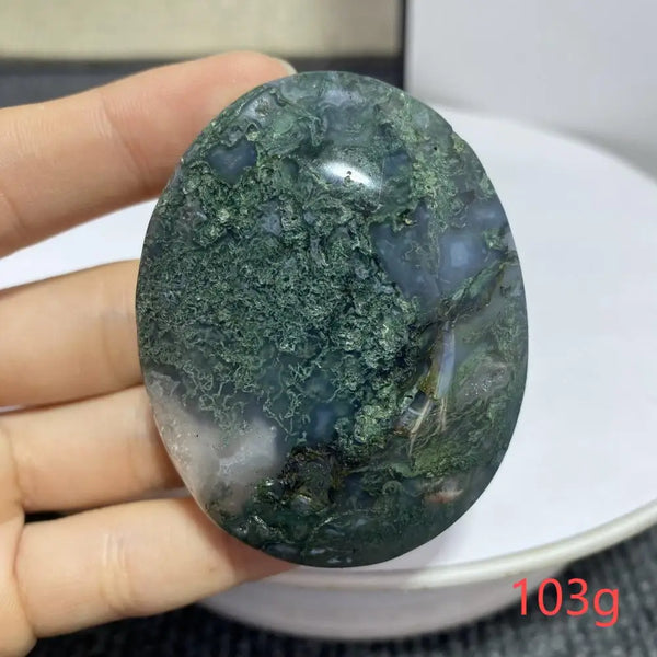 Green Moss Grass Agate-ToShay.org