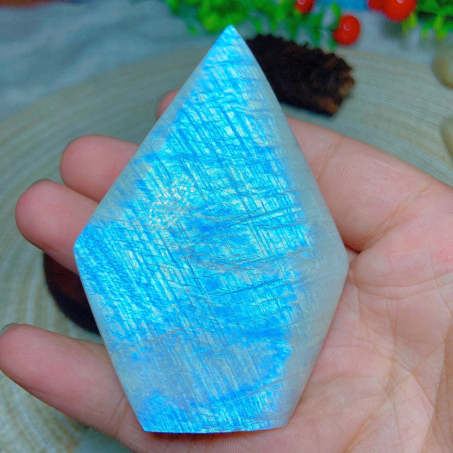 Blue Flash Moonstone-ToShay.org