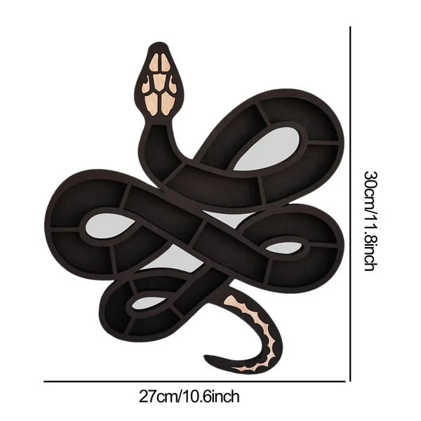 Snake Crystal Display Shelf-ToShay.org