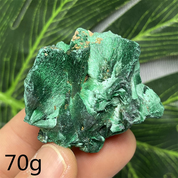 Green Malachite Silk Luster Crystal-ToShay.org