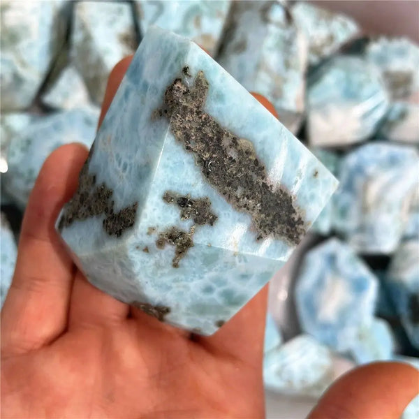 Blue Larimar Pectolite Quartz-ToShay.org