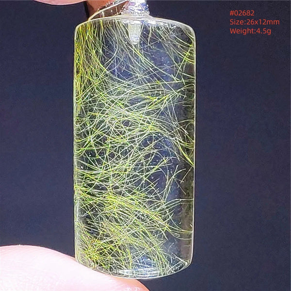 Gold Rutilated Quartz Pendant-ToShay.org