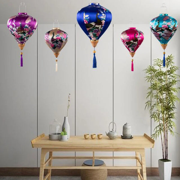 Silk Flower Lantern-ToShay.org