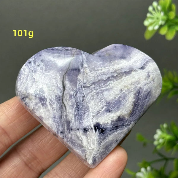 Purple Malachite Heart-ToShay.org