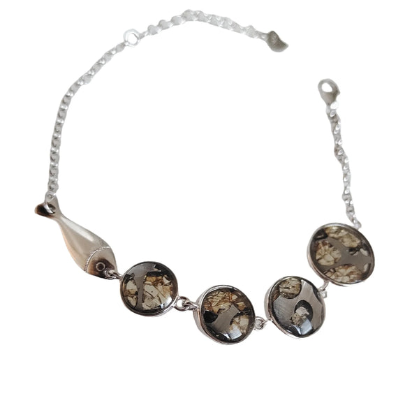 Olive Meteorite Bracelet-ToShay.org