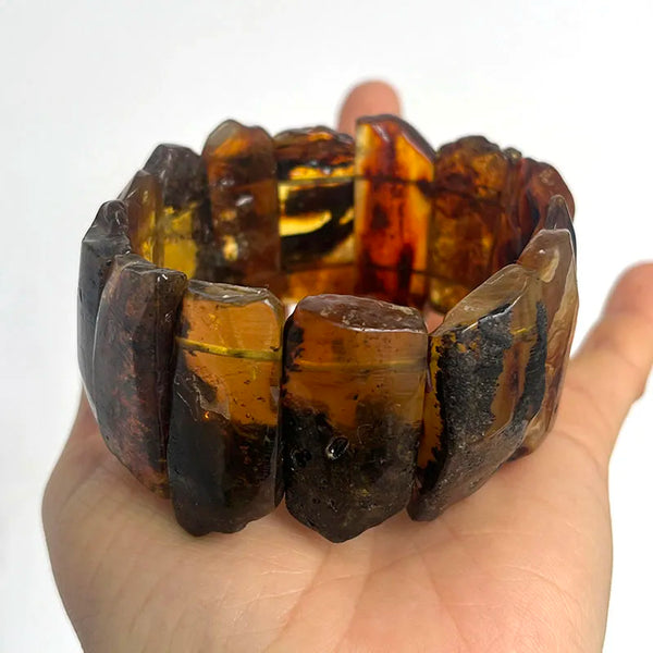 Yellow Amber Bracelet-ToShay.org