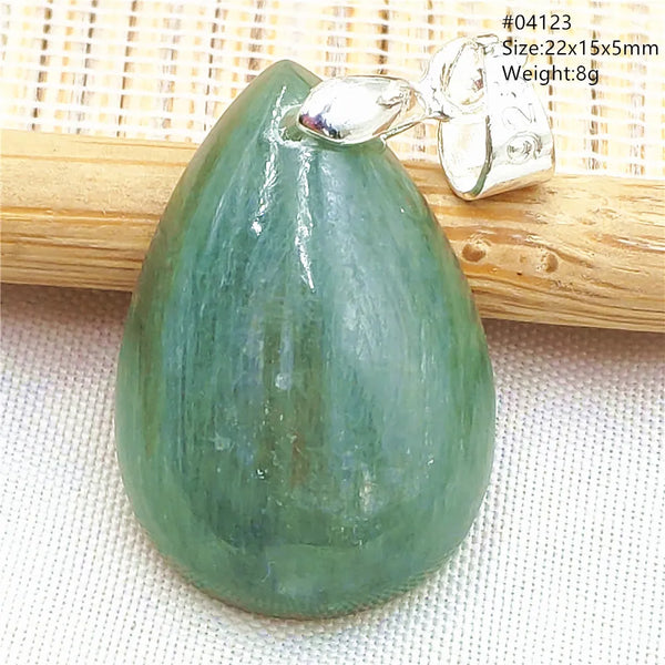 Green Kyanite Pendant-ToShay.org