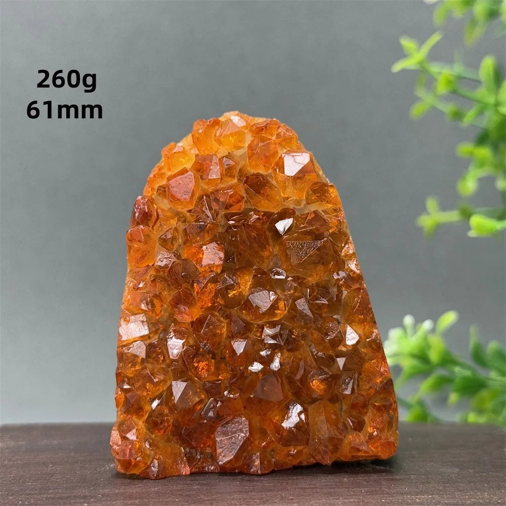 Orange Citrine Mineral Crystal-ToShay.org