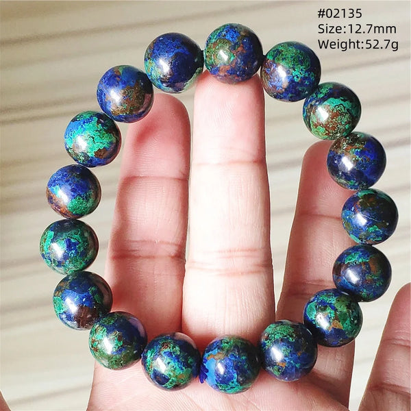 Blue Malachite Azurite Bracelet-ToShay.org