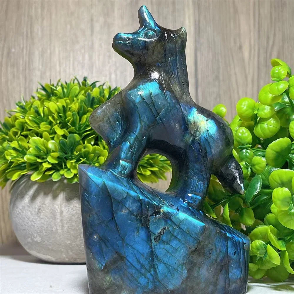 Blue Labradorite Unicorn-ToShay.org