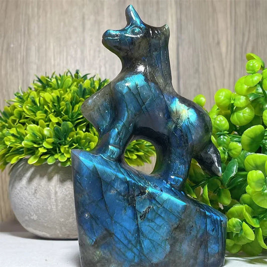 Blue Labradorite Unicorn-ToShay.org