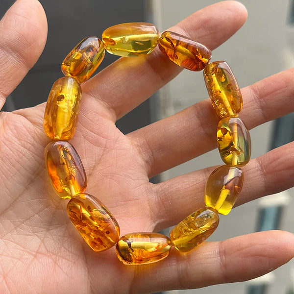 Yellow Amber Bracelets-ToShay.org