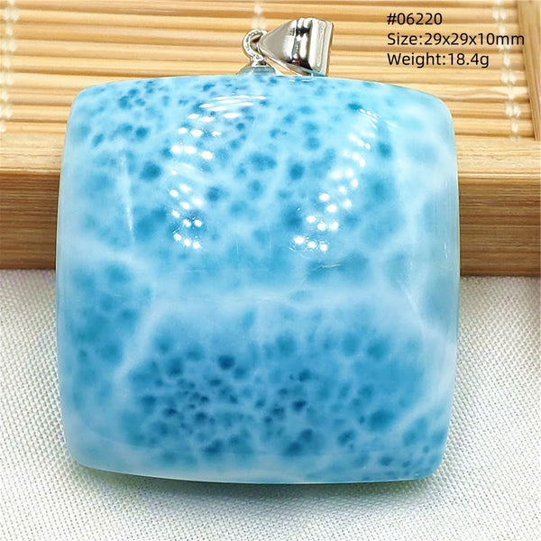 Blue Larimar Pendant-ToShay.org