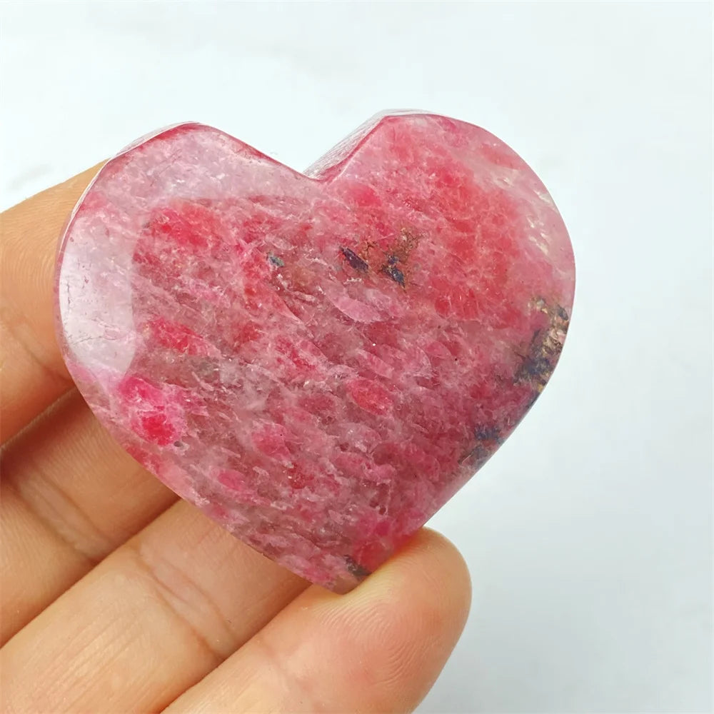 Pink Rose Stone Heart-ToShay.org