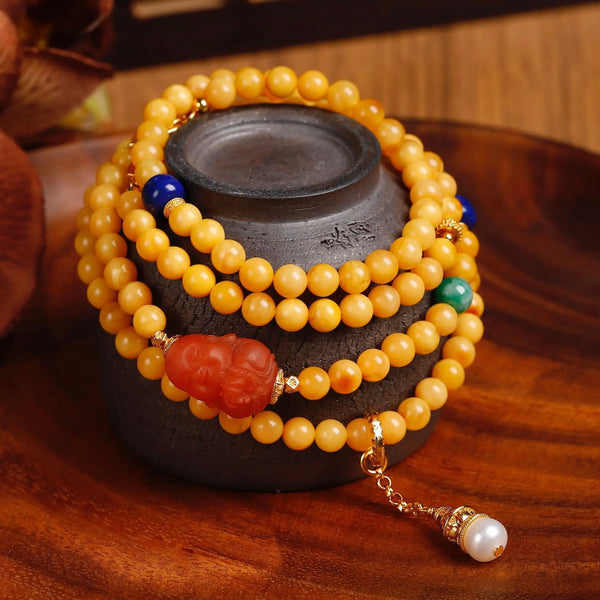 Yellow Amber Bracelet-ToShay.org