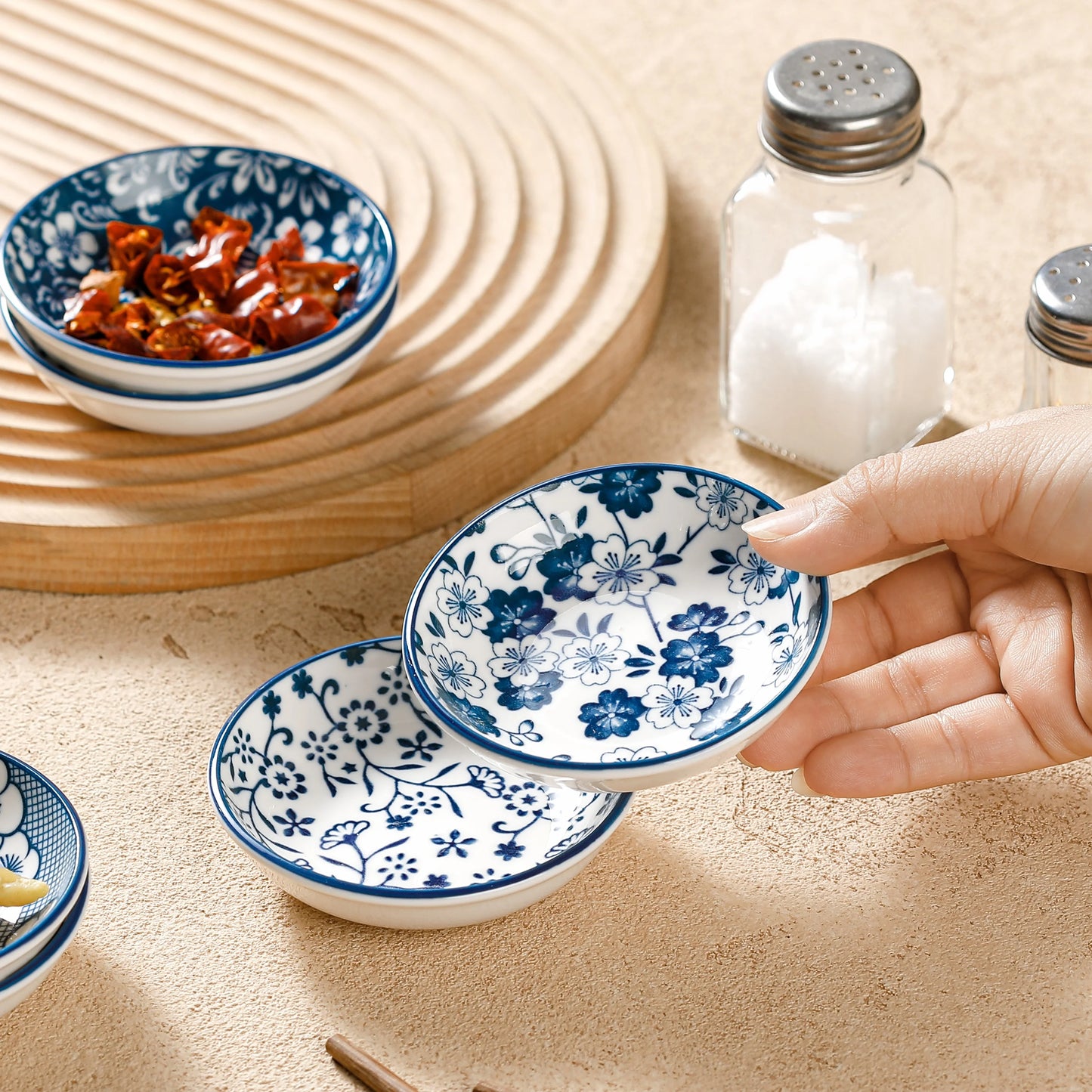 Blue White Ceramic Bowl-ToShay.org