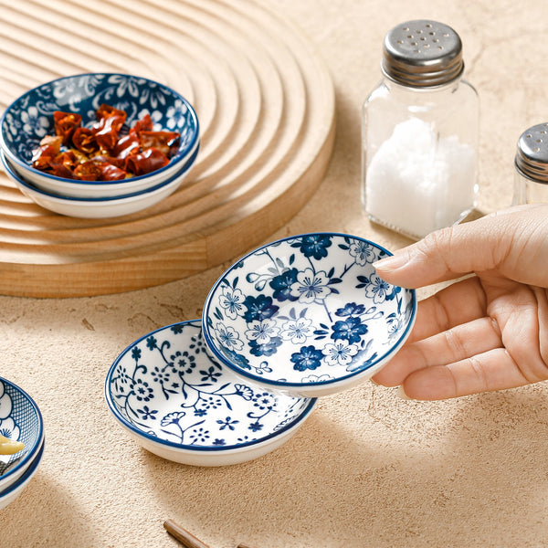 Blue White Ceramic Bowl-ToShay.org