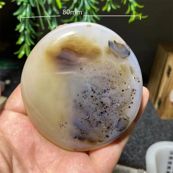 White Ink Moss Tree Agate-ToShay.org