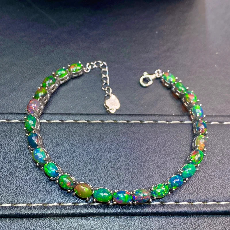 Rainbow Opal Bracelet-ToShay.org