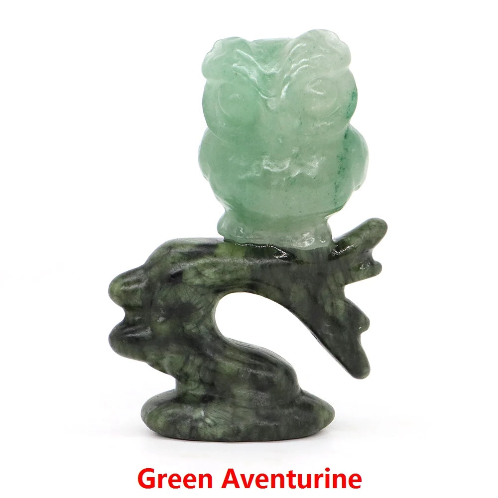 Mixed Crystal Owl Branch-ToShay.org