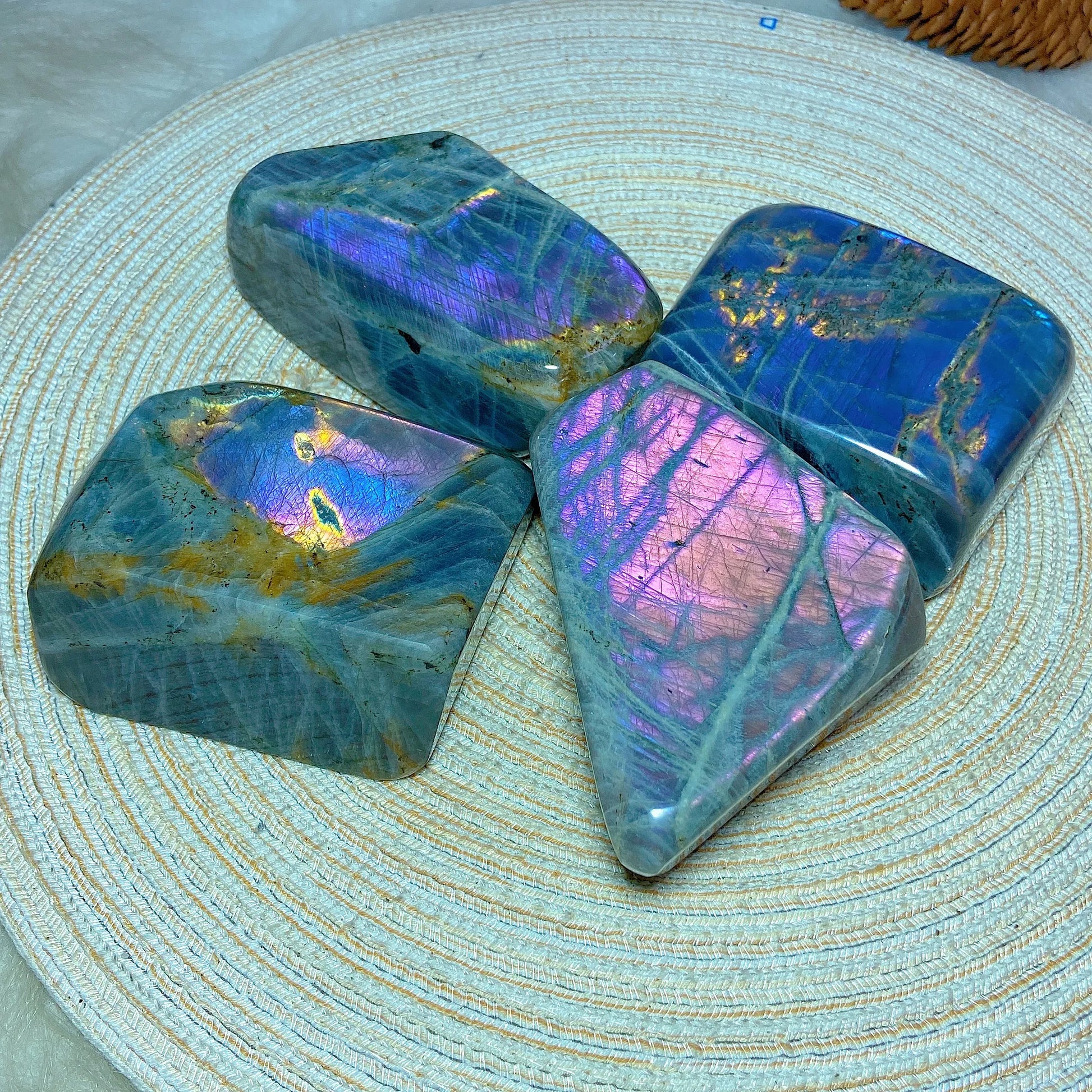Purple Labradorite Gemstones-ToShay.org