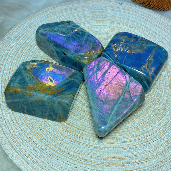Purple Labradorite Gemstones-ToShay.org