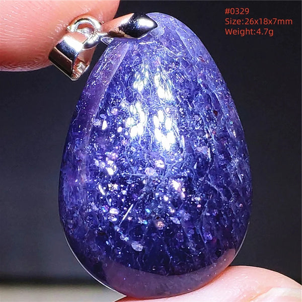Blue Blood Lolite Pendant-ToShay.org