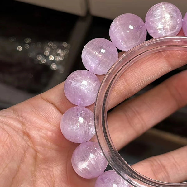Purple Kunzite Bracelet-ToShay.org