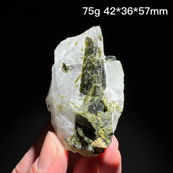 Green Tourmaline Crystal-ToShay.org
