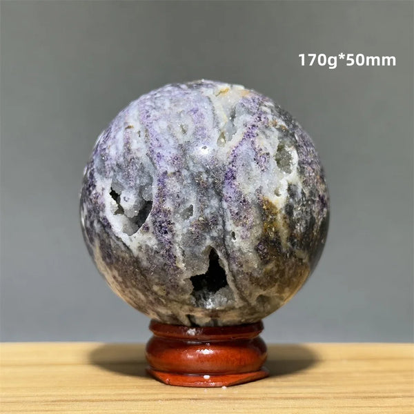 Purple Sphalerite Ball-ToShay.org